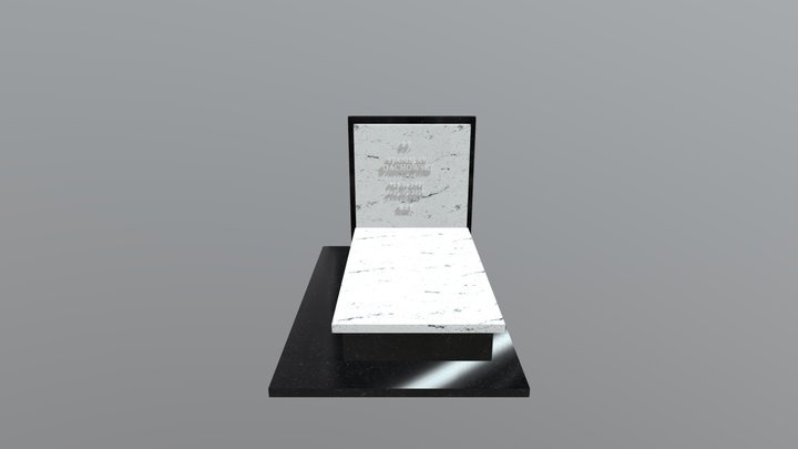 Nagrobek 290-0 3D Model