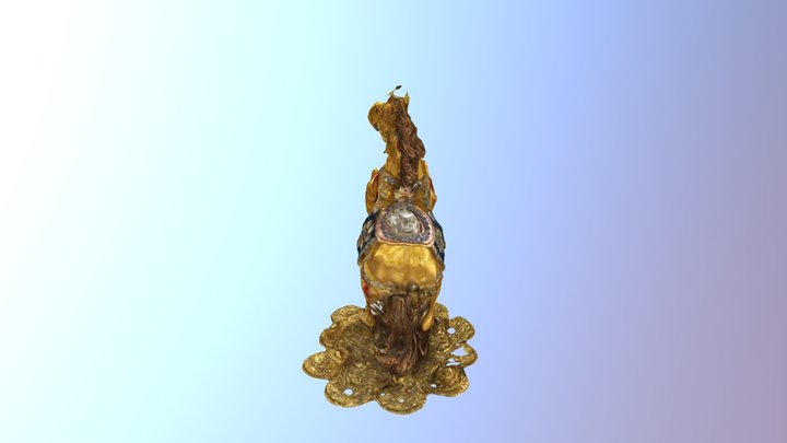 馬 3D Model