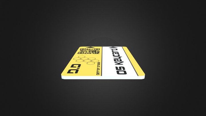 Keycard Model 3D Model