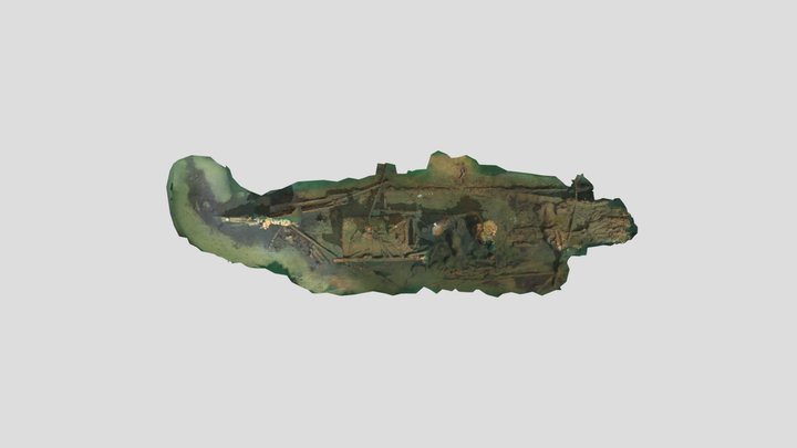 Mystery Wreck 3D Model