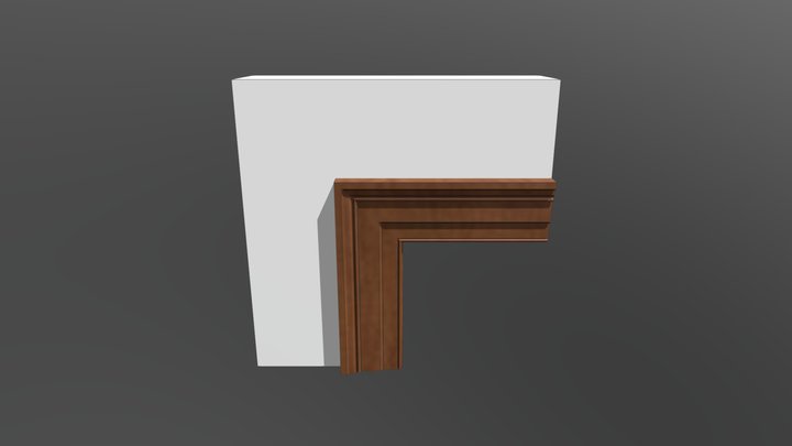 TW Perry Georgian Casing 3D Model