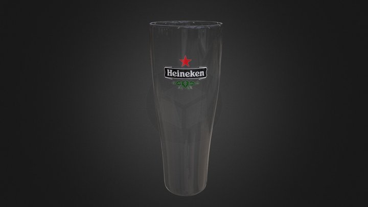 heineken glass 3D Model
