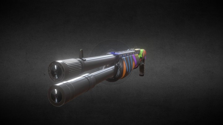 Meccha chameleon shotgun – Modèle 3D gratuit STL