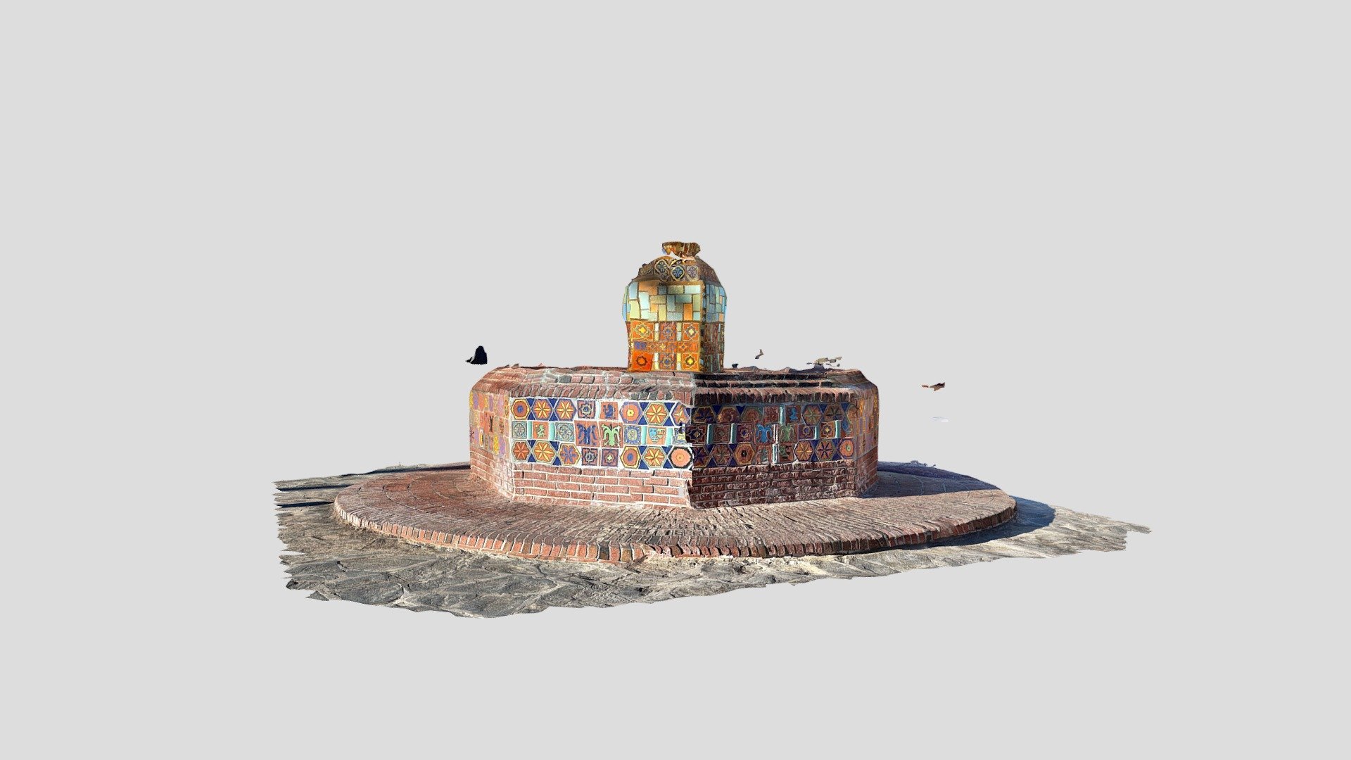 Avalon fountain-poly