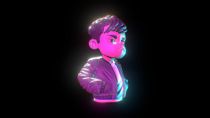 Grumpy 3D Model