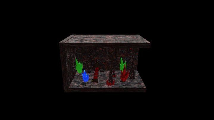 Cave of Gems 2 3D Model