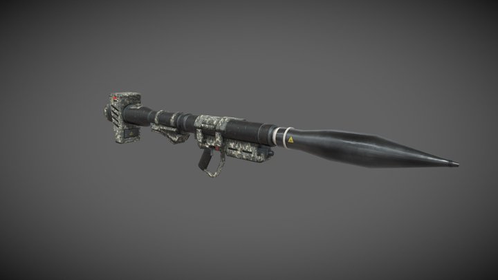 Rocket Launcher 3D Model