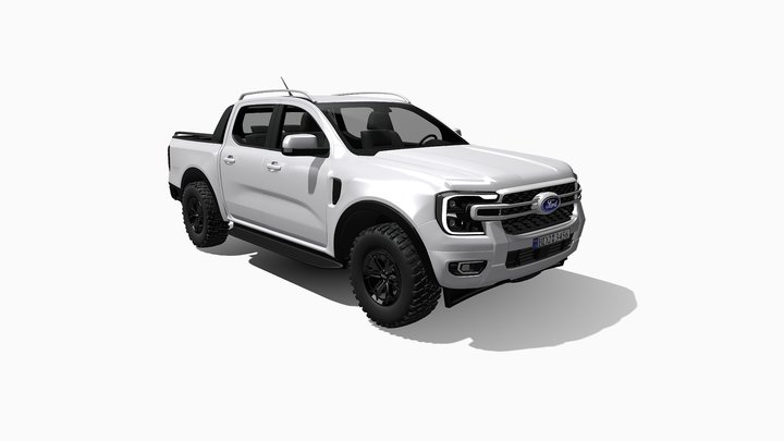 Ford Ranger Platinum ($16) 3D Model