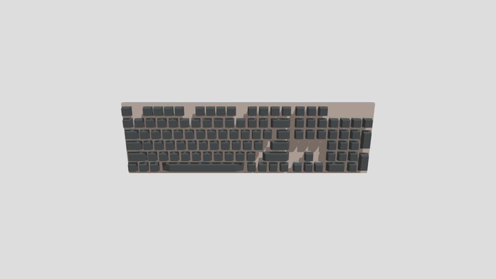 keyboard – Modello 3D gratuito STL
