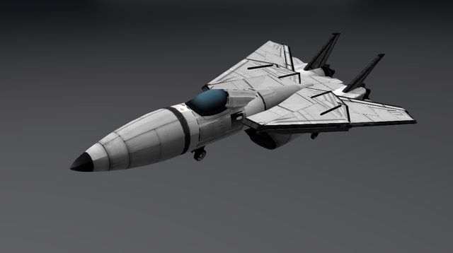 f-14 Tomcat infernal robotics 3D Model