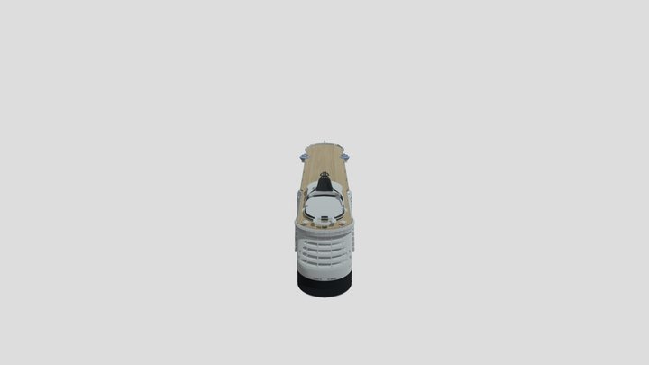 游轮完整 3D Model