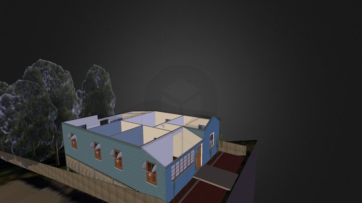 Glenora House  3D Model