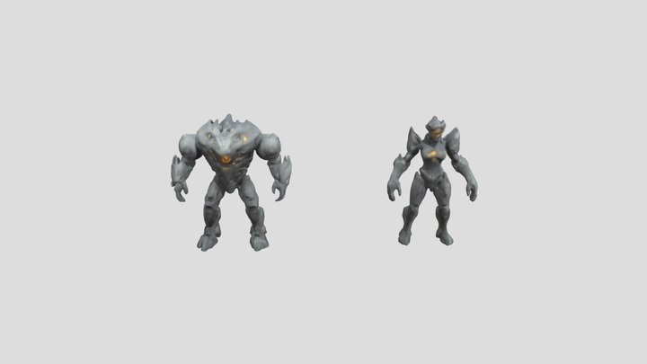 Mech Guardians 3D Model