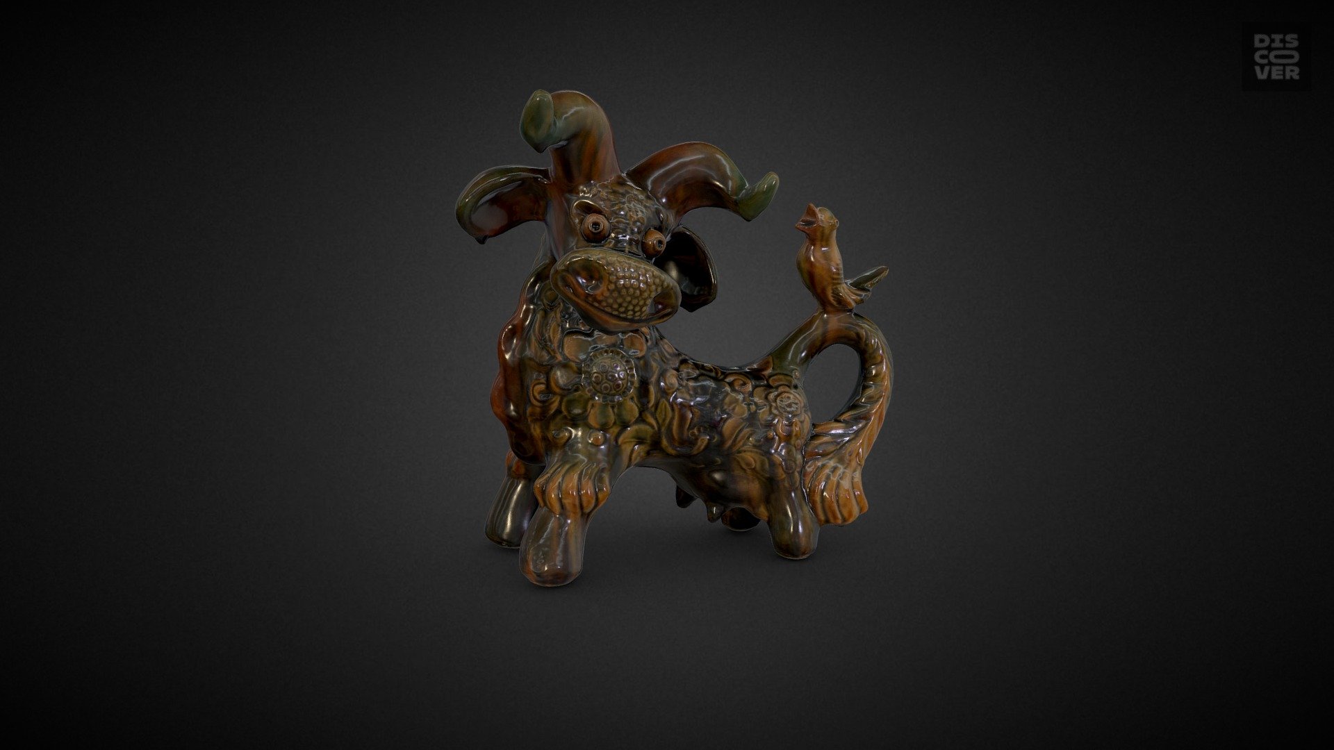 Корівка. Скульптура - 3D model by eMuseum [a5c6c80] - Sketchfab