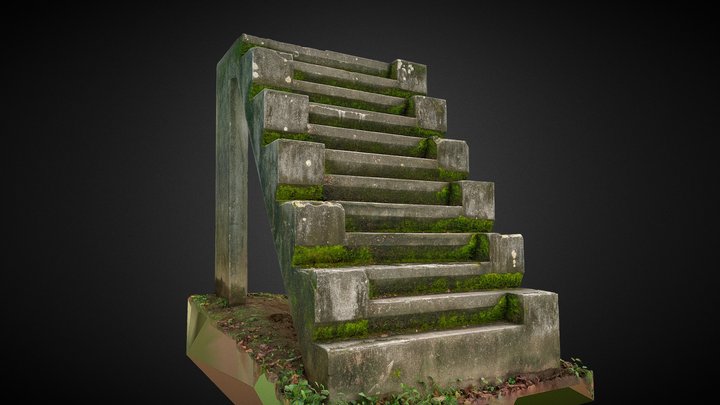 千葉県佐倉市 跳下台 軍事遺構 3D Model