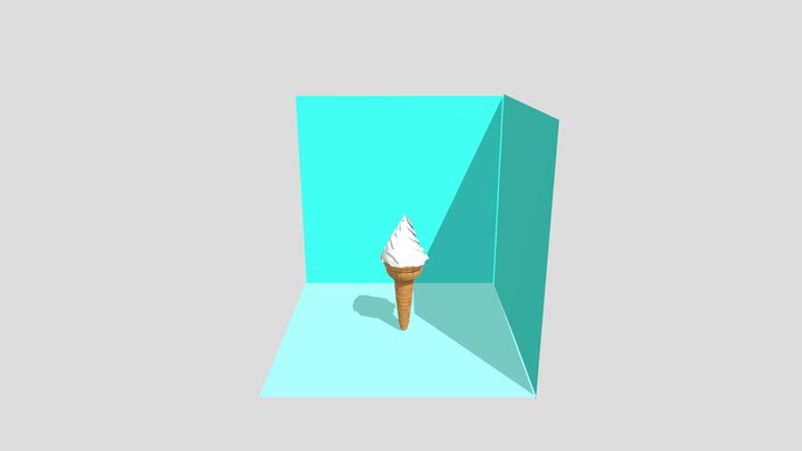 Ice Cream 3D Model