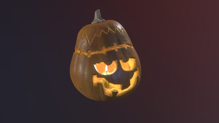 Jack o' lantern 3D Model