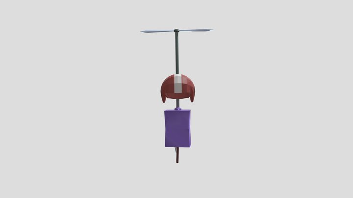 Plankton's Flying Gear 3D Model
