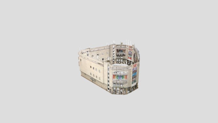 ТЦ Радуга 3D Model
