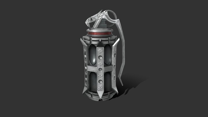 Grenade - Eagle Fury MkIV 3D Model
