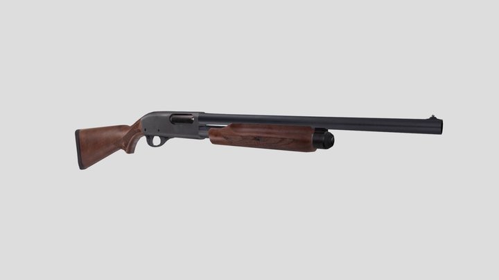 Remington 870 3D Model