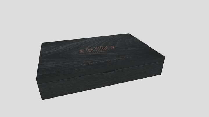 BALTAZAR Cigar Box_CLOSED 3D Model
