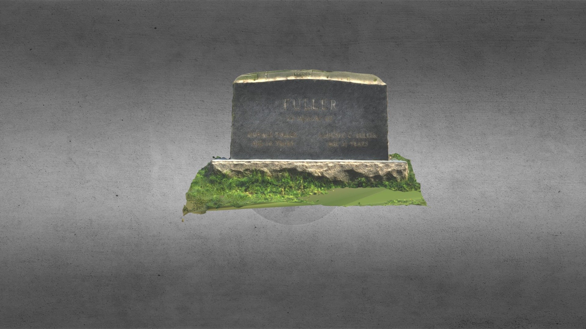 Fuller Headstone