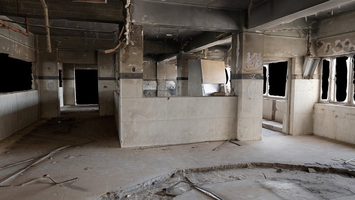 Mosul Ibn Sina Hospital lab, Iraq (08.2022) 3D Model