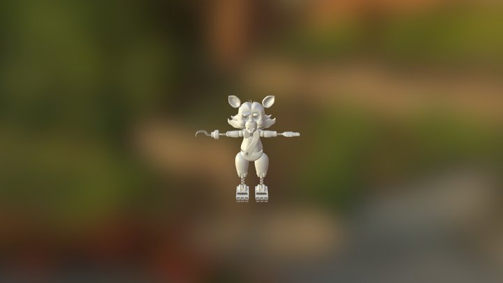 Alternate Foxy W.I.P 3D Model