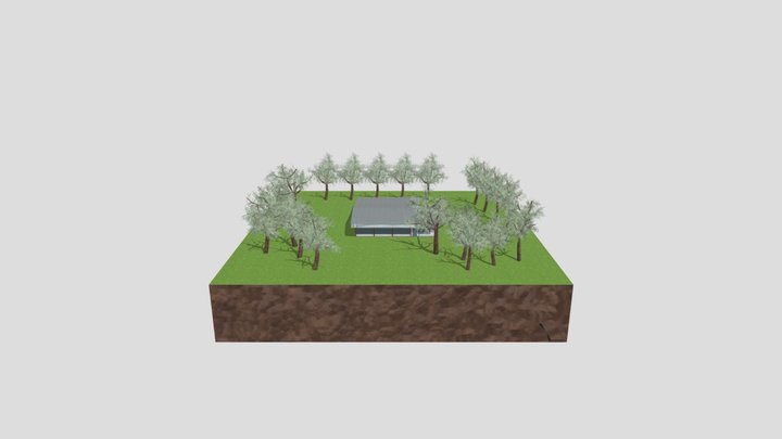 อาคารดนตรีไทย 3D Model