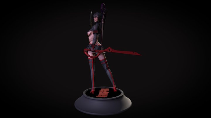 Ryuko - Kill la Kill 3D Model