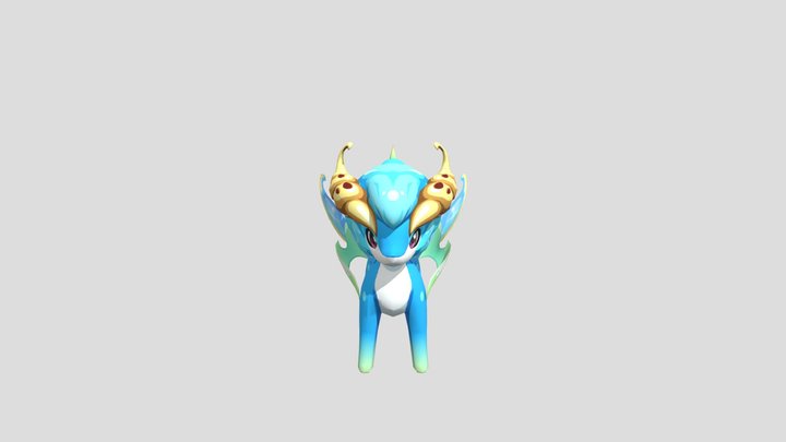 Blue Fawn 3D Model