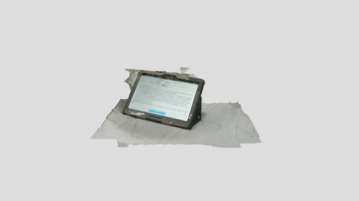 平板2 3D Model