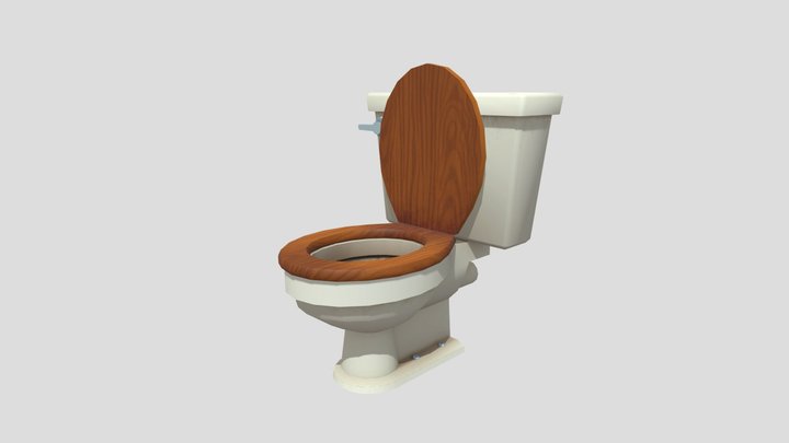 Hello neighbor Toilet 3D Model