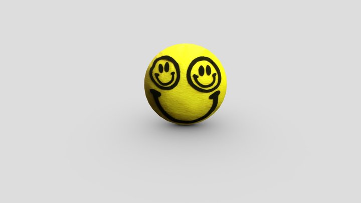 escult plushy smiley 3D Model