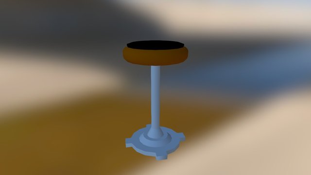 Barhocker 3D Model