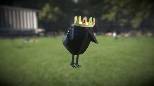 Rey Ben el cuervo 3D Model