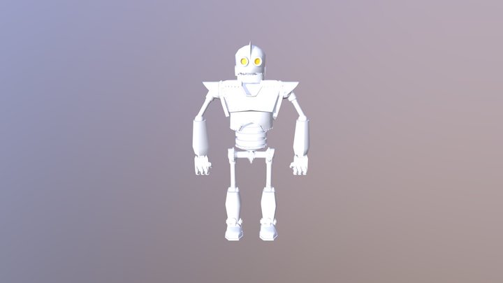 Mini Iron Giant 3D Model