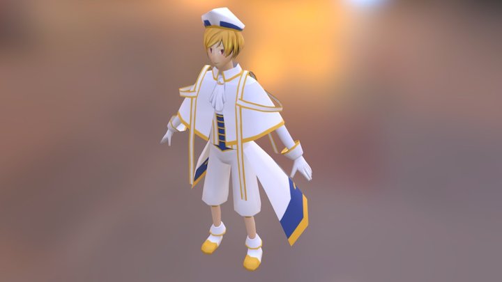 Priest 3D Model