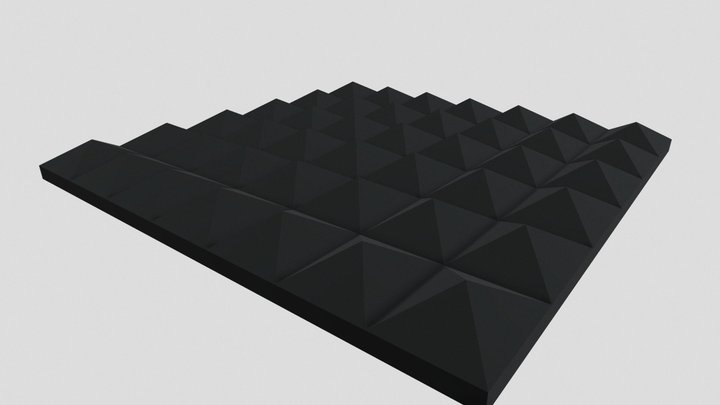 Acoustic Foam 3D Model