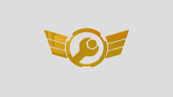 Repair Bears Logo 3D Model