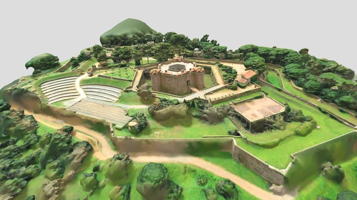 Citadelle Saint Tropez 3D Model