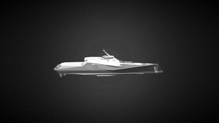 Concept Ship 3D Model