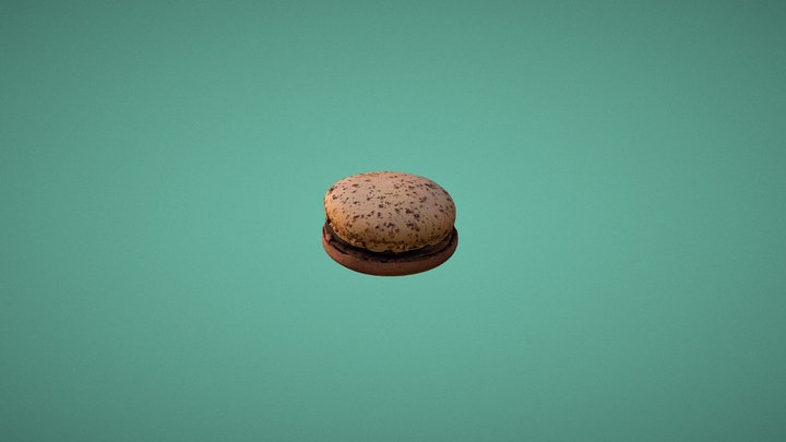 M A C A R O N | N° 1 | C O F F E E 3D Model
