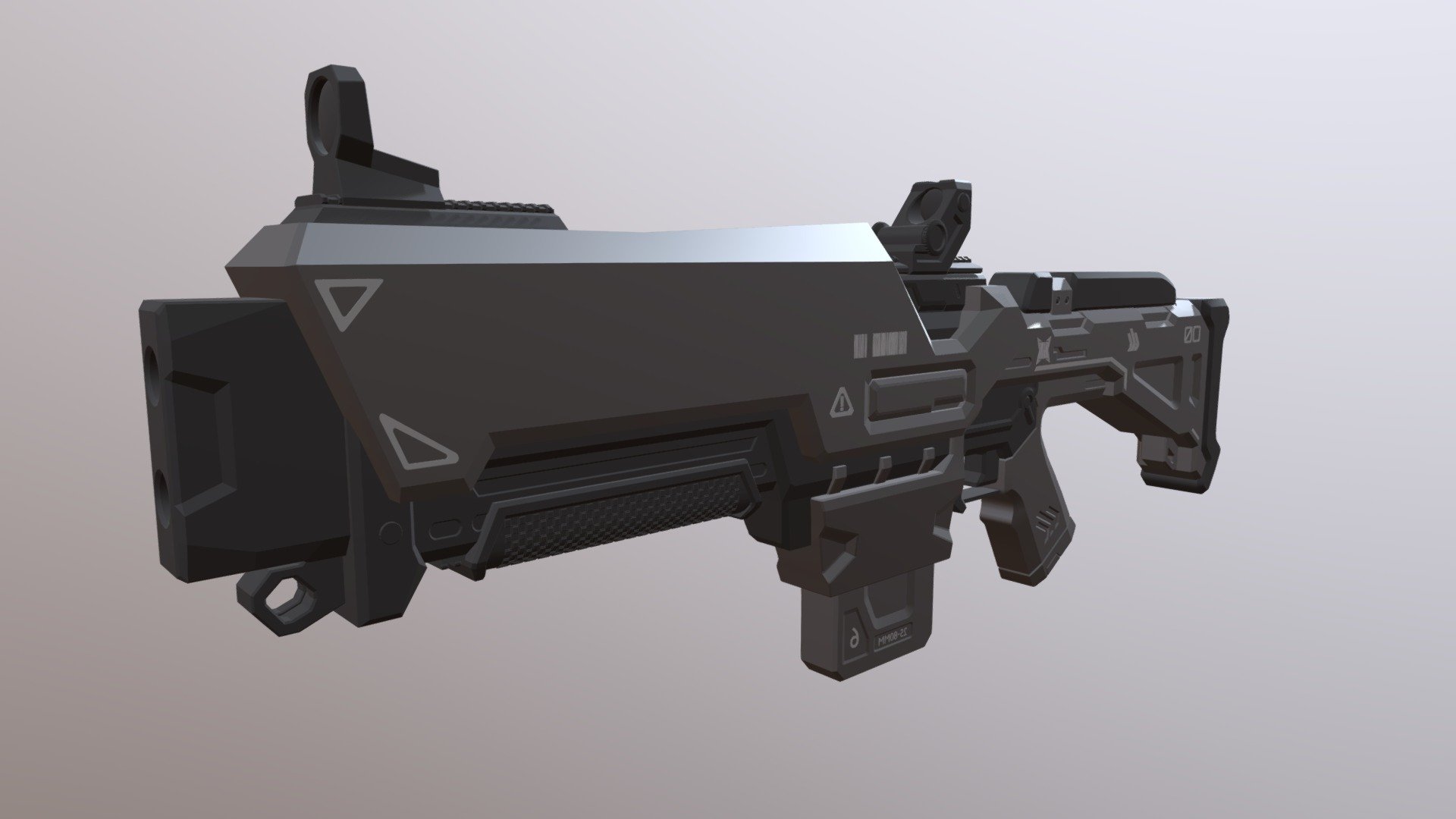 Rifle - 3D model by Fanton (@_fanton_21_) [a5d2236] - Sketchfab