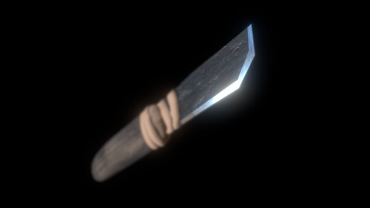 Makeshift Knife 3D Model