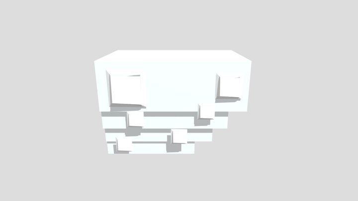 Random building,idk why stuff floating 645745676 3D Model