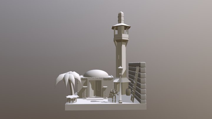 Moroccan_High_Poly 3D Model