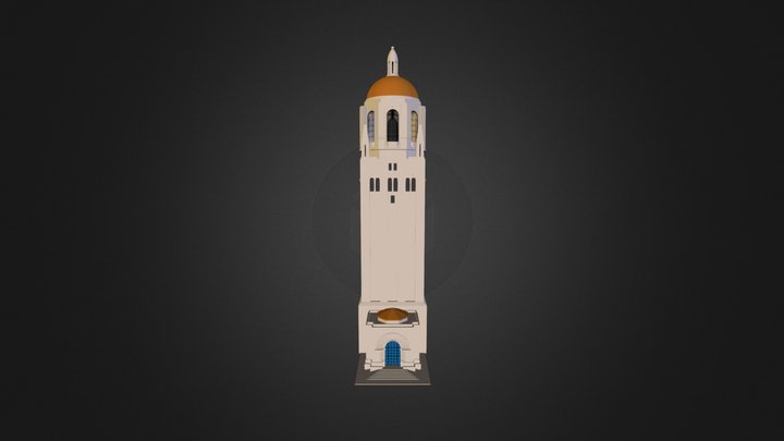 Hoover Tower 3D Model