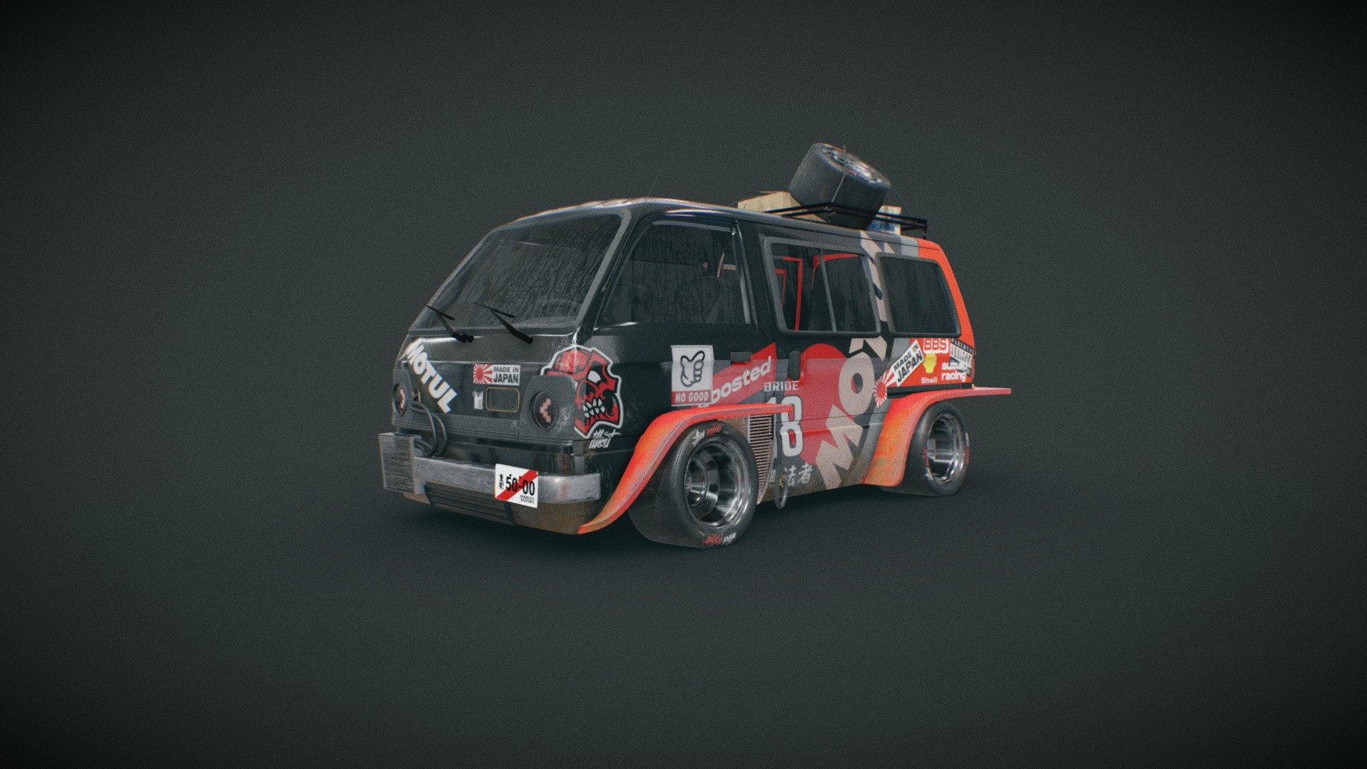 Maruti Suzuki Omni X Outlaw Project Download Free 3D Model By Subin 